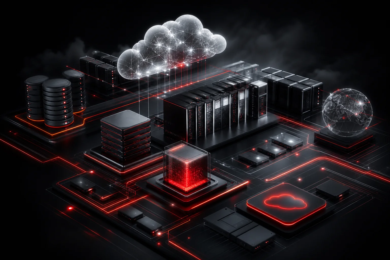 Integrated technology infrastructure visual
